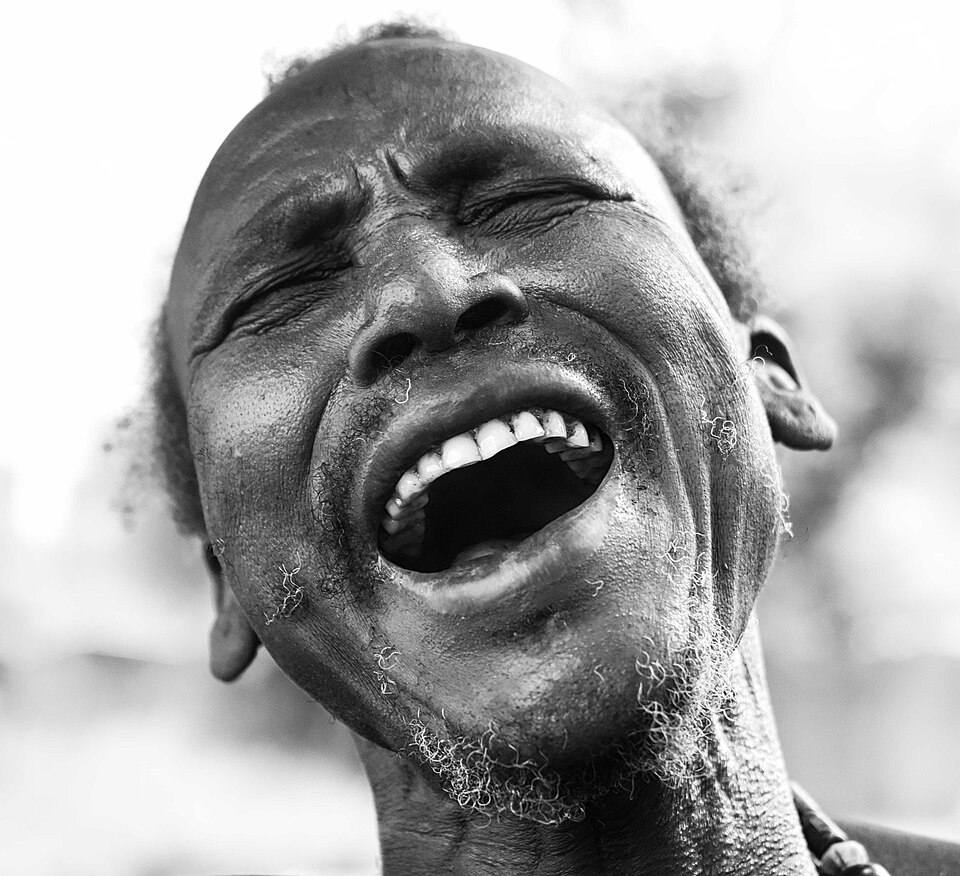 Belly Laugh, Dassanech, Ethiopia