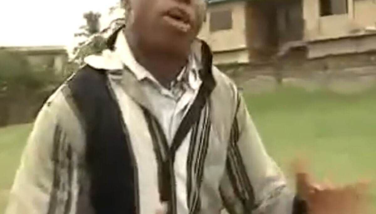 Ayo Ajewole in the When I'm Through With You, You Will See skit