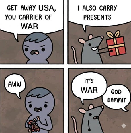 GET, AWAY. USA,. | }" | ALSO"CARRY YOU CARRIER:OF PRESENTS