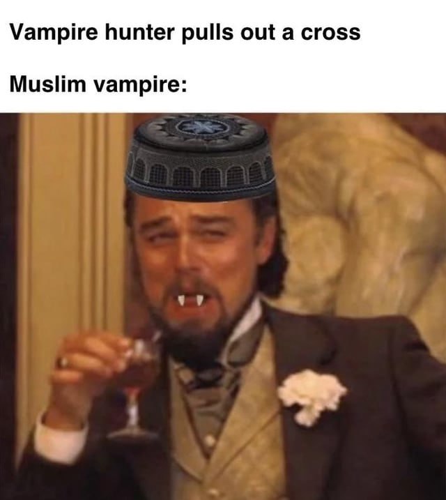 e.hunter pulls ot ‘Muslim‘vampire: