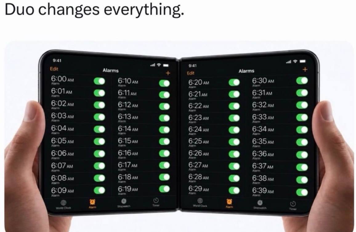 #apple ing. everythi Duo change