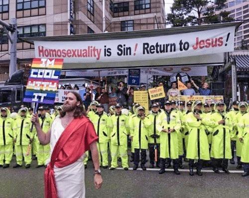 a group of people in yellow vests and yellow vests