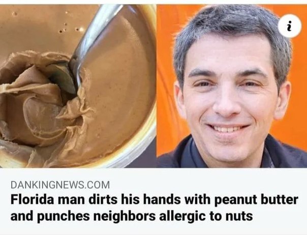 a man is smiling and holding a spoon