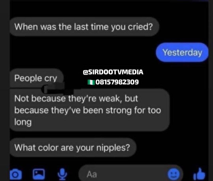 Very valid question a text message that reads, when the time you re,